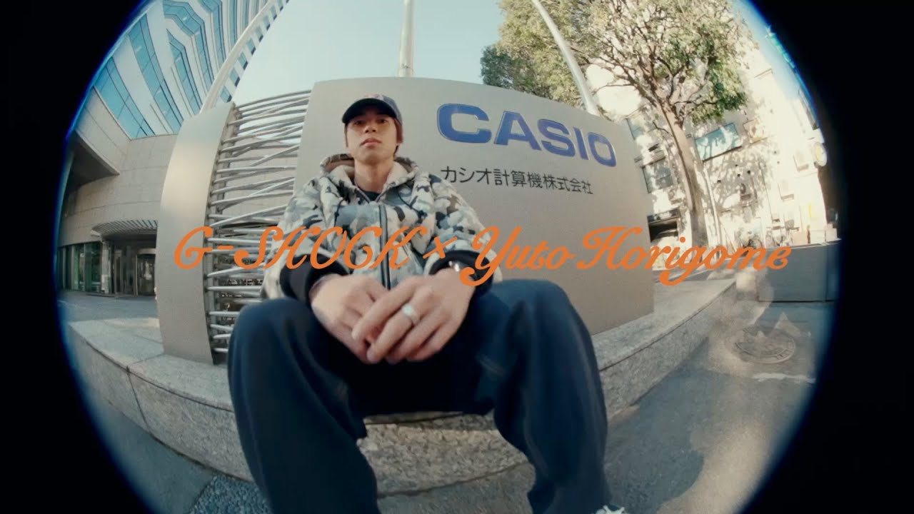 Welcome back Yuto Horigome ! | CASIO G-SHOCK