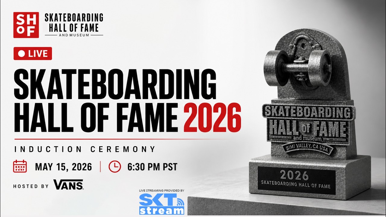 LIVE: Skateboarding Hall of Fame 2026 Induction Ceremony | Vans HQ