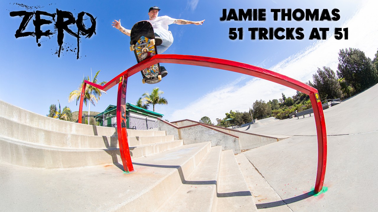 Jamie Thomas: 51 Tricks at 51 Years Old