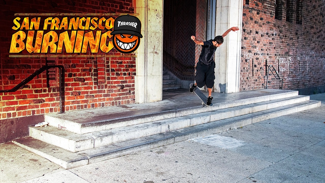 Thrasher x Spitfire Present: SAN FRANCISCO BURNING