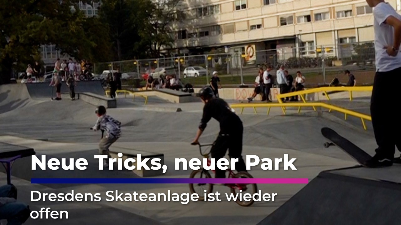 Dresdens Skatepark ist zurück